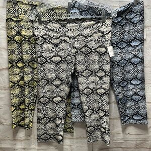 NWT bundle‎ of 3 Sexy Basics leggings  size XL